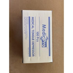 MEDICPRO WOODEN TONGUE DEPRESSOR 100'S