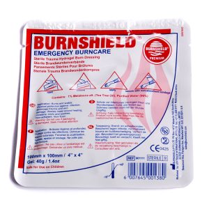 BURN SHIELD PREMIUM STERILE BURN DRESSING 10CM X 10CM
