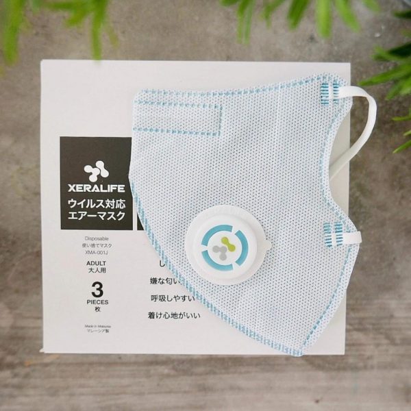 XERALIFE DECONTAMINATOR AIR FACE MASK SWISS DESIGN - XERALIFE KING MASK. JAPANESE PATTERN 5PLY (1 BOX/3'S)