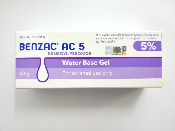 BENZAC AC 5% GEL (BENZOYL PEROXIDE) OFFER N/RETURNABLE - Image 2