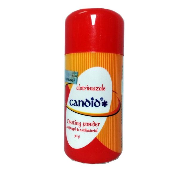GLENMARK CANDID POWDER 30G (CLOTRIMAZOLE 1%)
