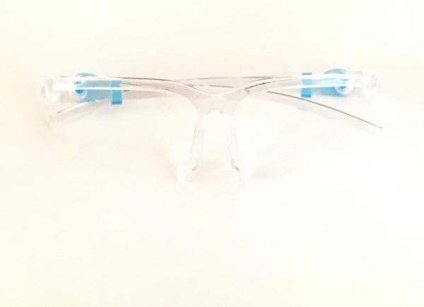 FACE SHIELD ANTI FOG (SPECS TYPE) + TRANSPARENT FACE SHIELD (1SET)