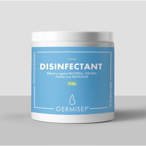 HOVID GERMISEP DISINFECTANT TABLET 2.5G - 100'S (NaDCC - SODIUM DICHLOROISOCYANURATE ANHYDROUS)