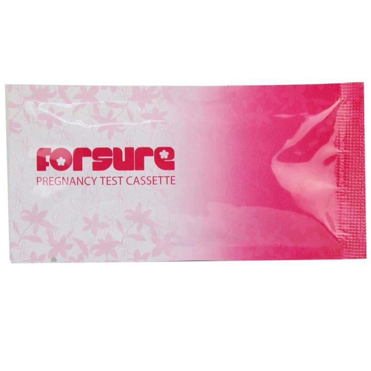 FORSURE PREGNANCY TEST CASSETTE (50'S/BOX)