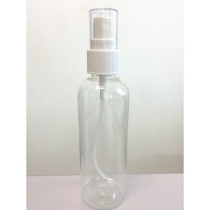 SPRAY BOTTLE TRANSPARENT 100ML (EMPTY)