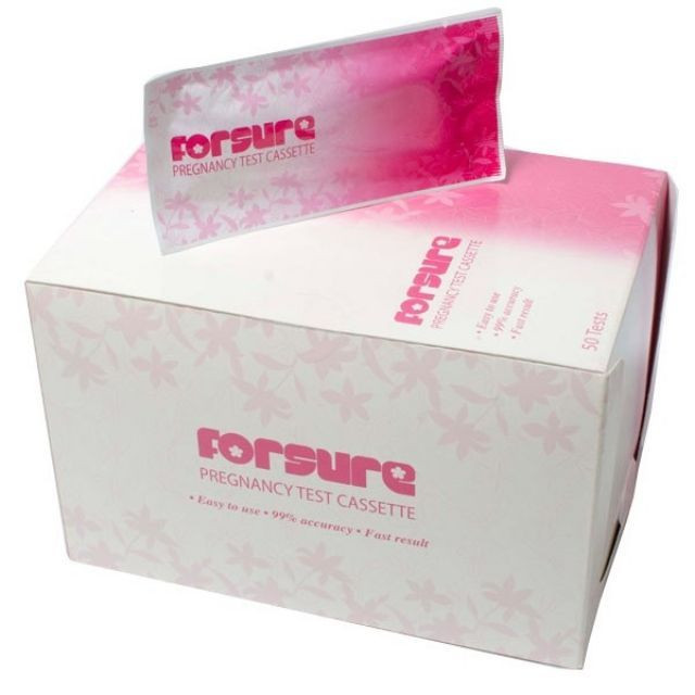 FORSURE PREGNANCY TEST CASSETTE (50'S/BOX) - Image 2