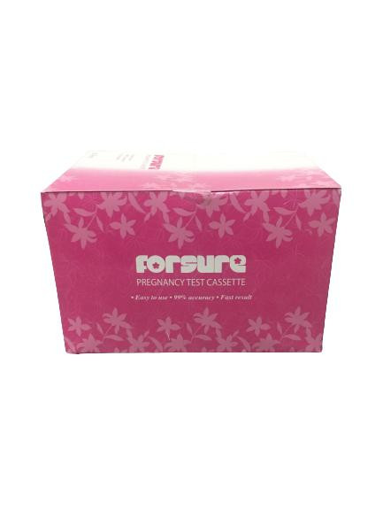 FORSURE PREGNANCY TEST CASSETTE (50'S/BOX) - Image 3
