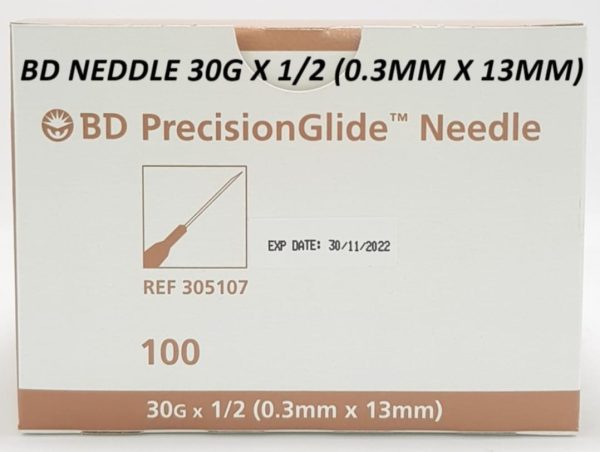 BD PRECISIONGLIDE NEEDLE 23G X 1 1/4" (100'S/BOX) BLUE - Image 5