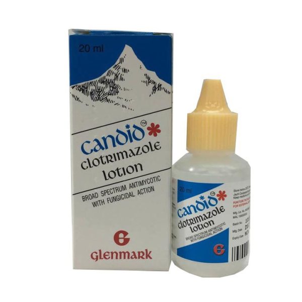 GLENMARK CANDID LOTION 1%W/V 20ML