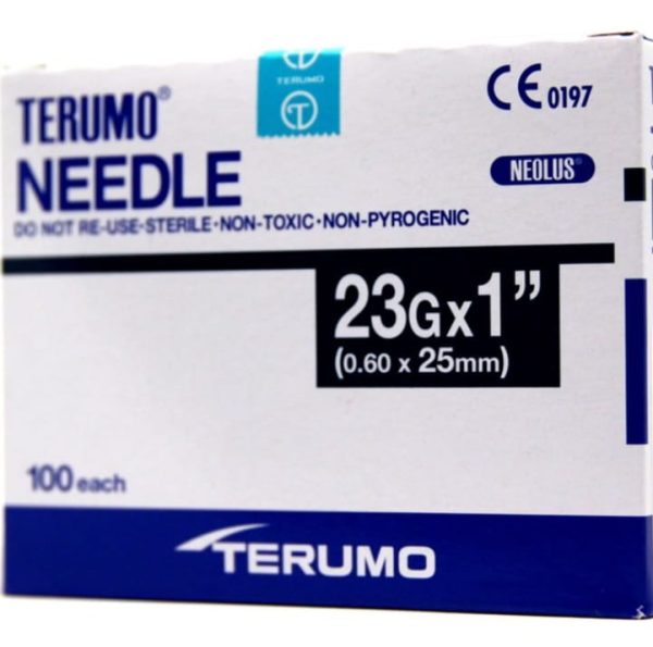 TERUMO NEOLUS NEEDLE 19G, 20G, 21G, 23G (100'S/BOX) - Image 4