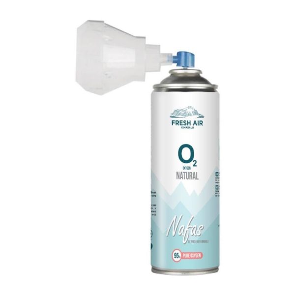 NAFAS BY FRESH AIR KINABALU OXYGEN (O2) NATURAL 120DOSES