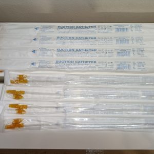 IDEALCARE SUCTION CATHETER WITH FINGERTIP CONTROL 8/10/12/14/16FG 1'S