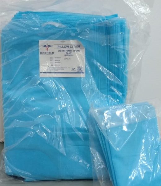 HOSPITECH PILLOW CASE 30GM (BLUE) SIZE: 700MM X 470MM (1'S)