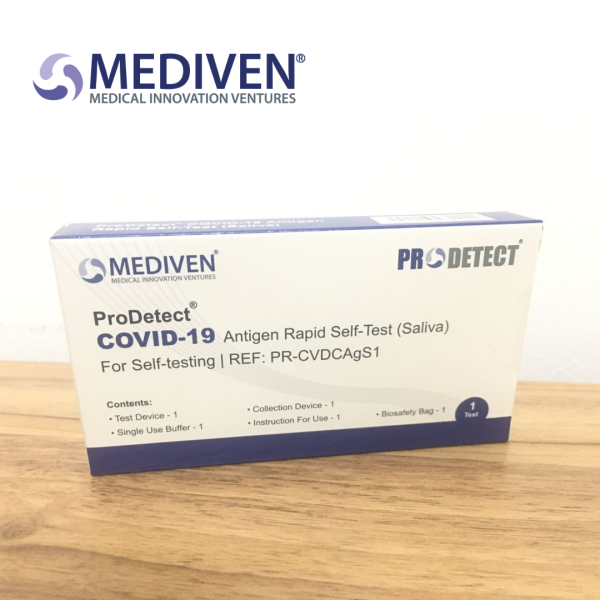 MEDIVEN PRODETECT COVID-19 ANTIGEN RAPID TEST KIT (ORAL FLUID) 1'S