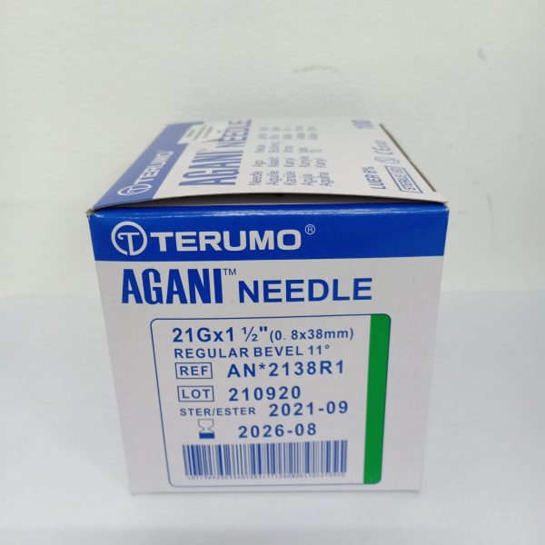 TERUMO AGANI NEEDLE 18G, 21G, 22G, 23G, 25G, 27G ,30G (100’S/BOX) - Image 7