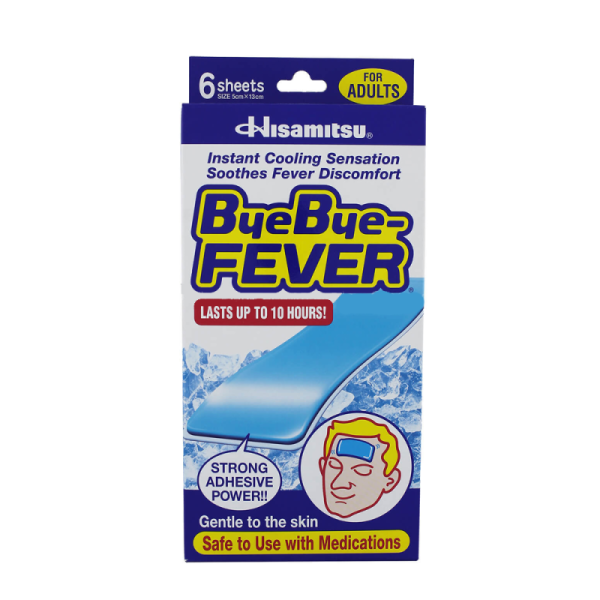 BYE BYE FEVER FOR ADULT (1 x 6'S)