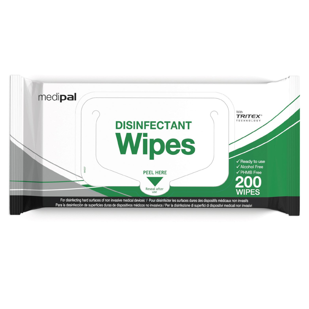 MEDIPAL DISINFECTANT WIPES 200'S PACK- GREEN