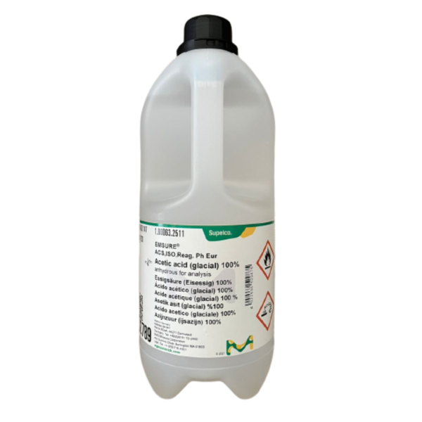 ACETIC ACID (GLACIAL) 100% 2.5L MERCK