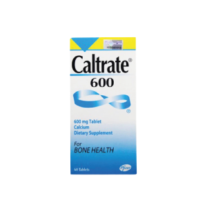 PFIZER CALTRATE 600 TABLET 60'S (CALCIUM CARBONATE 600MG) BLUE
