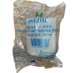 MEDIC SELF FIX CO-ADHESIVE BANDAGE 6CM X 4.5M 1'S