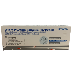 WONDFO COVID-19 RAPID ANTIGEN TEST KIT (NASAL SWAB) 1'S