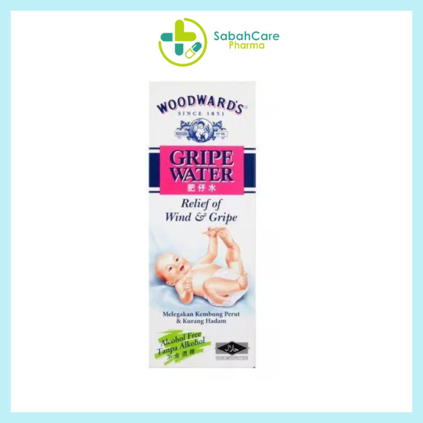 WOODWARD'S GRIPE WATER 148ML (TERPENELESS DILL SEED OIL 2.3MG)