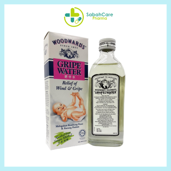 WOODWARD'S GRIPE WATER 148ML (TERPENELESS DILL SEED OIL 2.3MG) - Image 2