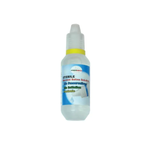 PROMED STERILE NORMAL SALINE 120ML (SODIUM CHLORIDE 0.9%) FOR RINSING WOUND & EYE