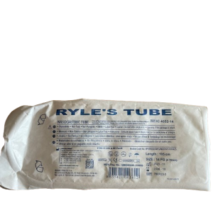 IDEALCARE RYLES TUBE WITH STOPPER, STERILE, 105CM, (8FR/14FR/16FR) - 1'S (MDA REG: GB6555522-110956)