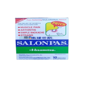 SALONPAS 10 PATCH 6.5CM X 4.2CM (10'S)