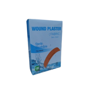 NFET WOUND PLASTER (FABRIC) 100'S