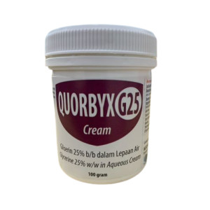 QUORBYX G25 CREAM 100G (GLYCERIN 25% / AQUEOUS CREAM)