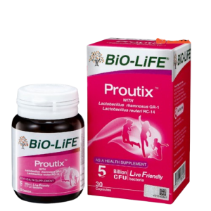 BIO-LIFE PROUTIX 5 BILLION CFU CAPSULE 30'S (LACTOBACILLUS RHAMNOSUS, LACTOBACILLUS REUTERI)