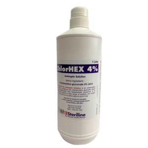 CHLORHEX 4% ANTISEPTIC SOLUTION 1L (CHLORHEXIDINE GLUCONATE 4%)