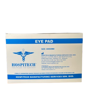 HOSPITECH STERILE EYE PAD 6X8CM - 1'S
