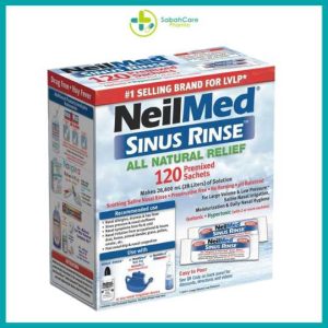 NEILMED SINUS RINSE PREMIXED SACHET 120'S (MDA REG: GA815641215118)