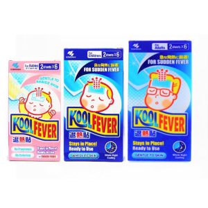 KOBAYASHI KOOL FEVER PATCH 6 PACK X 2 SHEETS (1 BOX)