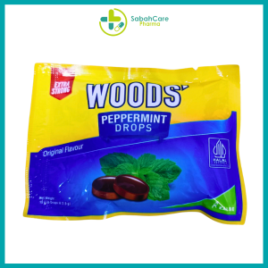 WOODS' PEPPERMINT DROPS 15G - 6'S (ORIGINAL)