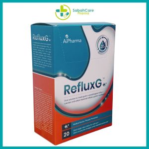 REFLUXG MULTIACTION SACHET 10ML X 20'S (Fenugreek Seed Powder, Calcium Carbonate, Sodium Bicarbonate, Sodium Hyaluronate, Malva Sylvestris Extract)