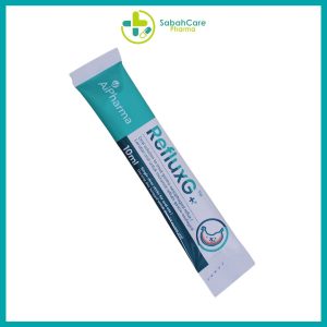 Alternative view of REFLUXG MULTIACTION SACHET 10ML X 20'S (Fenugreek Seed Powder, Calcium Carbonate, Sodium Bicarbonate, Sodium Hyaluronate, Malva Sylvestris Extract)