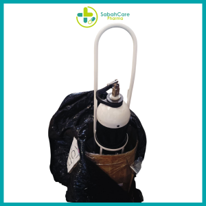OXYGEN TANK SET PIN INDEX DISS OUTLET 10L WITH ACCESSORIES