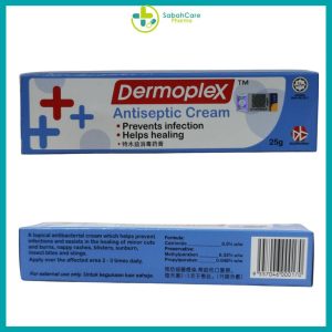 DUOPHARMA DERMOPLEX ANTISEPTIC CREAM 25G (CETRIMIDE 0.5%)