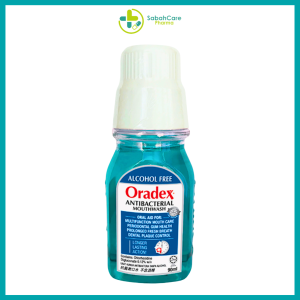 ORADEX ANTIBACTERIAL MOUTHWASH 90ML (CHLORHEXIDINE 0.12%)