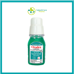 EUCOGEN ORADEX EVERYDAY ANTISEPTIC MOUTHWASH 90ML (CHLORHEXIDINE 0.06%)