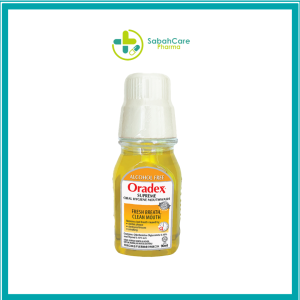 EUCOGEN ORADEX SUPREME ORAL HYGIENE MOUTHWASH 90ML (CHLORHEXIDINE 0.10%/THYMOL 0.10%)