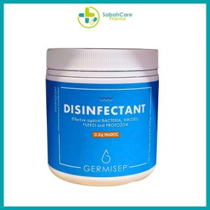 HOVID GERMISEP DISINFECTANT TABLET 2.5G - 100'S (NaDCC - SODIUM DICHLOROISOCYANURATE ANHYDROUS)