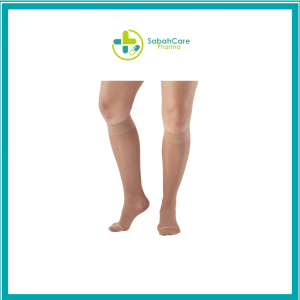 VEINYX SHEER KNEE HIGH #8858 LIGHT BEIGE 20-30mmHg (BK)