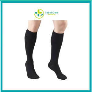 VEINYX VEINMAX #88127L (15-20MMHG) BLACK - S 1'S