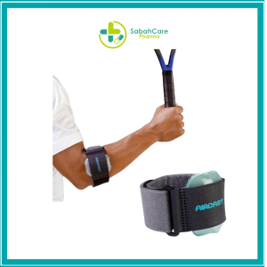Alternative view of AIRCAST ARMBAND - BLACK 1'S