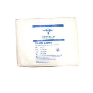 HOSPITECH 8PLY NON-WOVEN GAUZE SWAB (NON-STERILE) 4" X 4" (10CM X 10CM) 100'S/UNIT